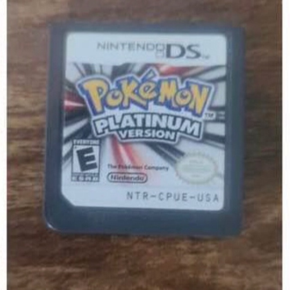 AUTHENTIC POKÉMON PLATINUM GAME ONLY!!!